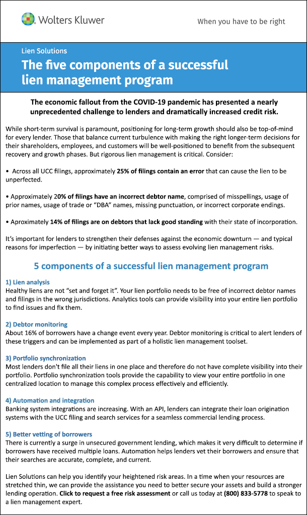 Wolters Kluwer Financial Services