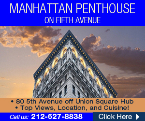 Alger House/Manhattan Penthouse/Catering