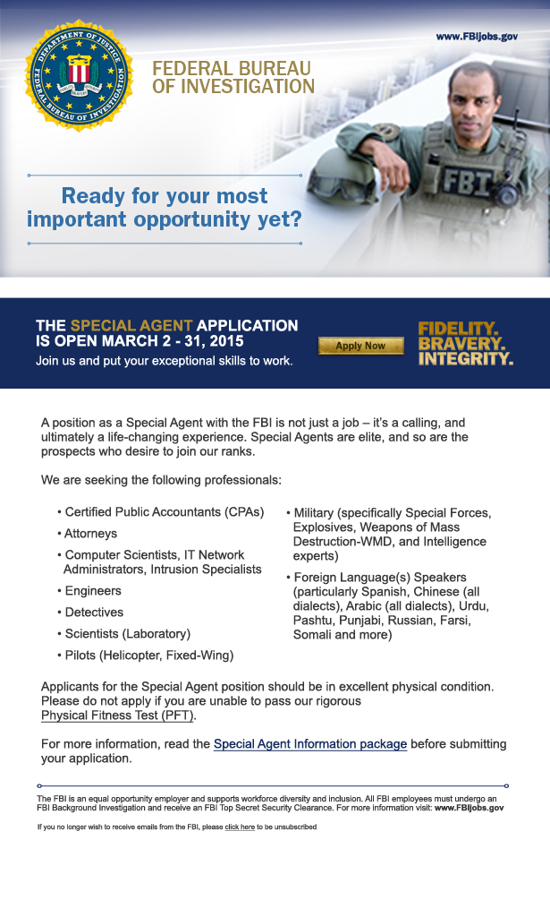 Federal Bureau of Investigation - FBI